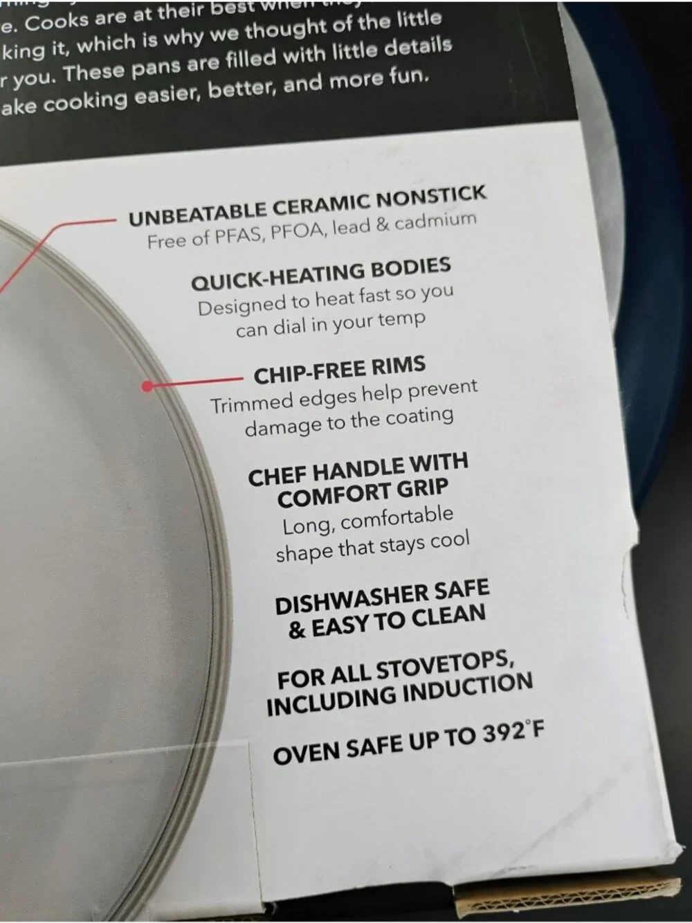 Bobby Flay Professional Grade Nonstick Ceramic 4.5-Qt Sauté Pan
